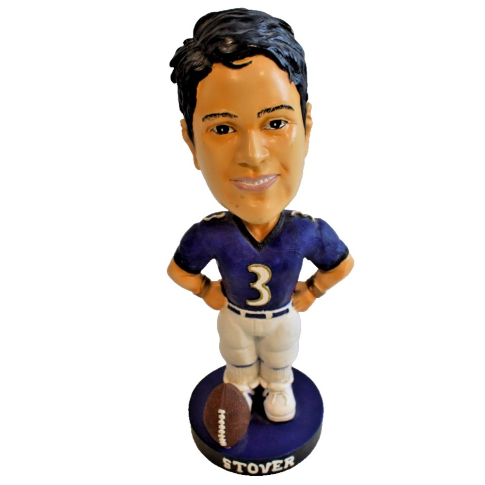 Baltimore Ravens NFL Football Matt Stover #3 Kicker BobbleHead